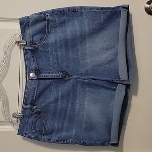 Lane Bryant denim shorts